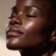 Close-up einer Frau mit intensiv durchfeuchteter, strahlender Haut – Beispielbild für das Luminous Hydrating Facial bei trockener Haut